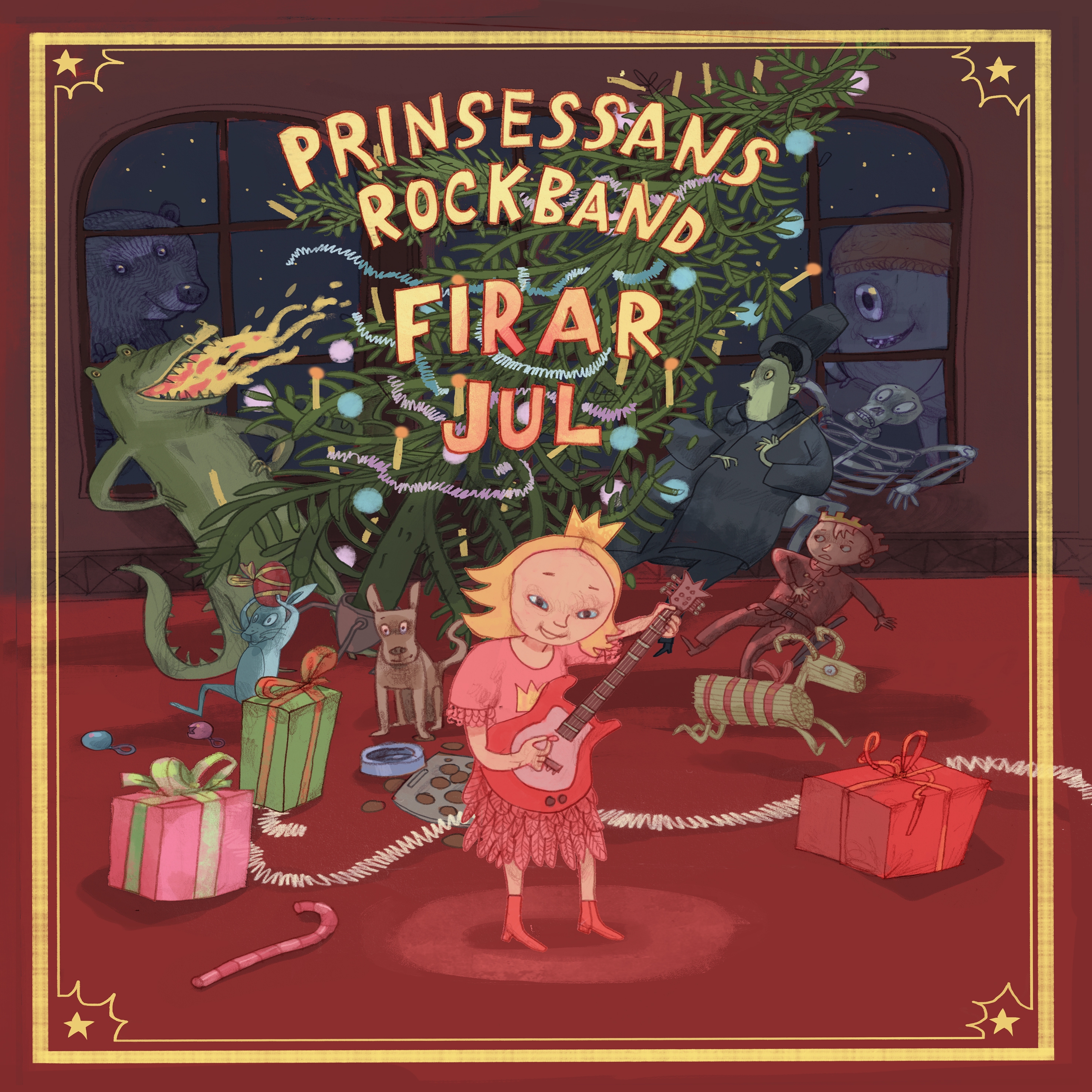 Prinsessans Rockand firar jul